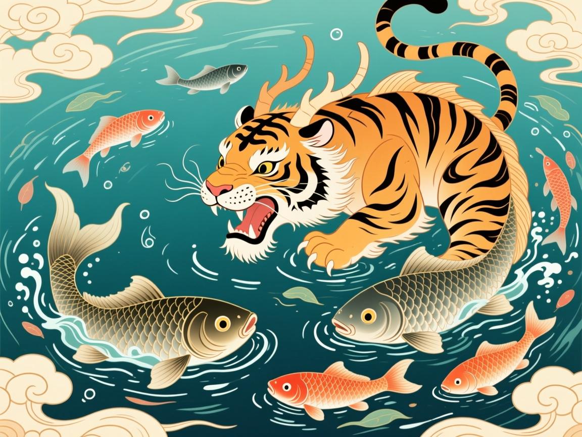 过江之鲫打一生肖,水中之王的智慧谜题 水中之王的智慧谜题