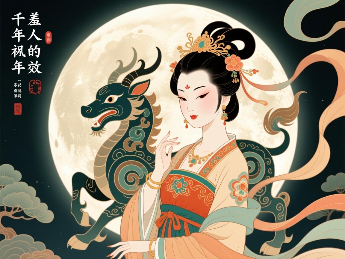 生肖密码中的千年美人图腾