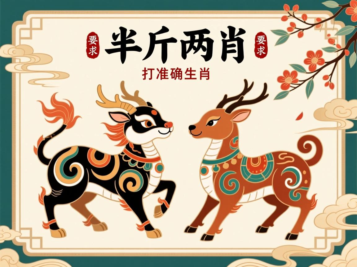 半斤八两打一准确生肖