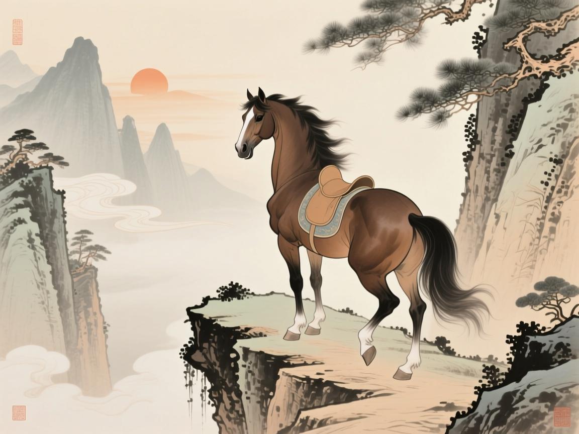 自崖而反的智慧,生肖马的悬崖回头之道 生肖马的悬崖回头之道