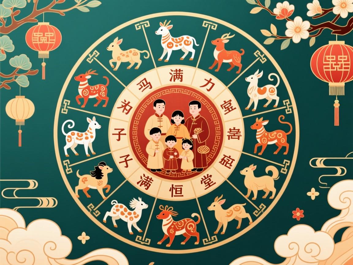 解码子孙满堂的生肖密码