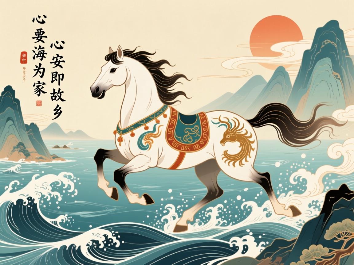 四海为家是什么生肖?马,奔腾于山海,心安即故乡 四海为家是什么生肖