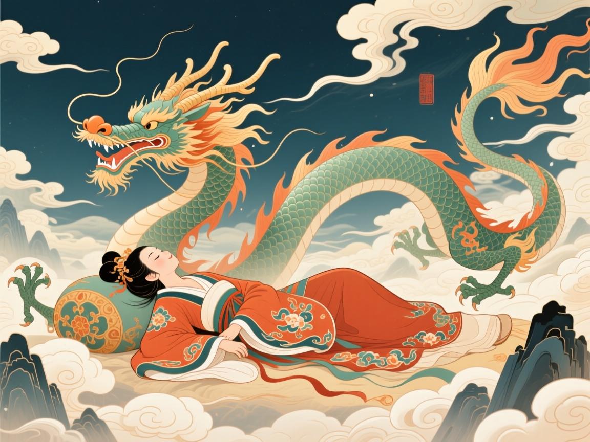 元龙高卧,九天之上见真龙 九天之上见真龙