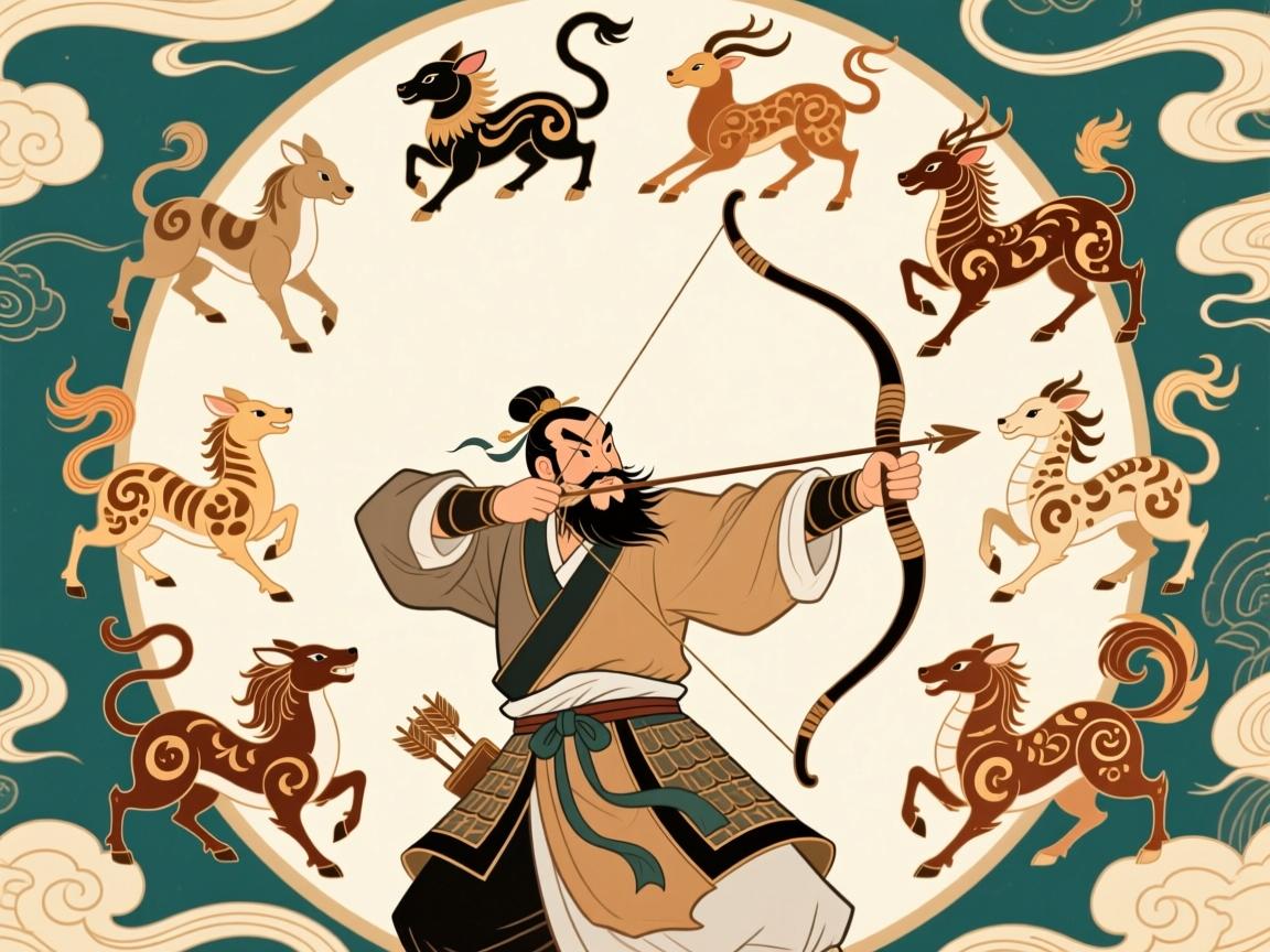 左右开弓十二生肖是谁?揭秘文化背后的灵动象征 揭秘文化背后的灵动象征