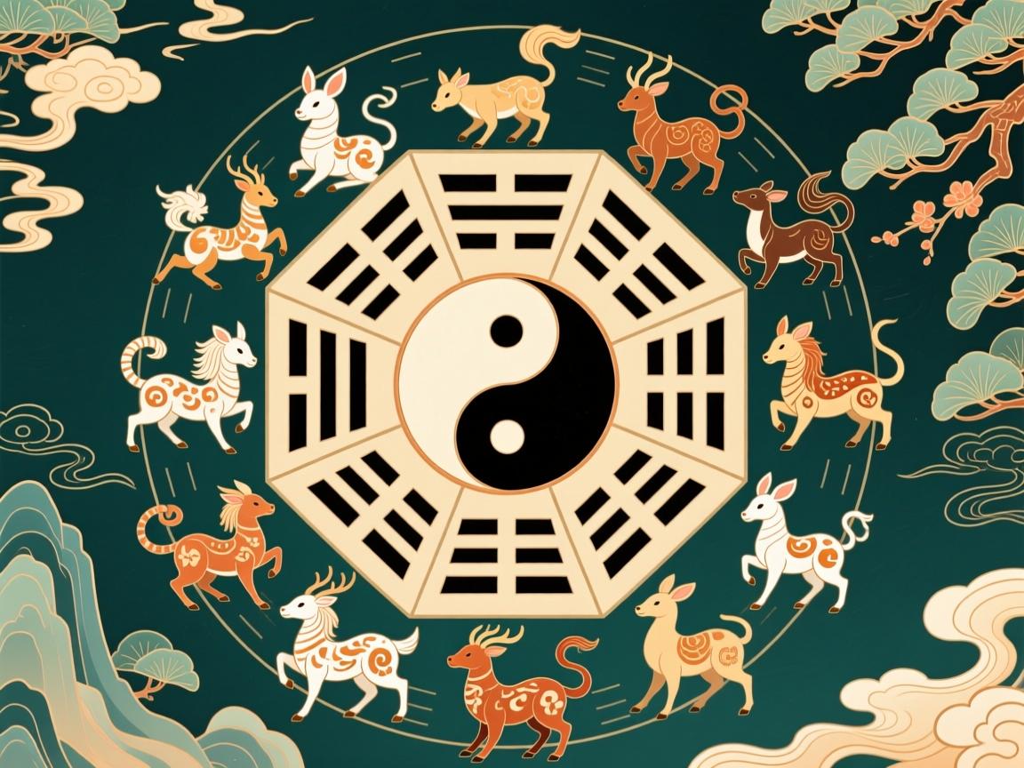 九宫八卦定中数揭秘,如何推算生肖的玄机? 九宫八卦定中数揭秘