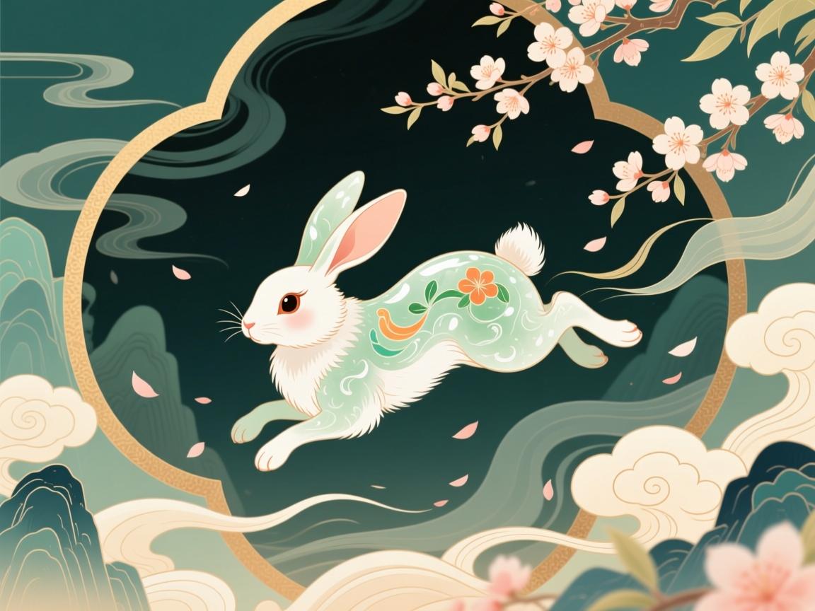 灵和风暖太昌春,谜面深处跃玉兔 灵和风暖太昌春