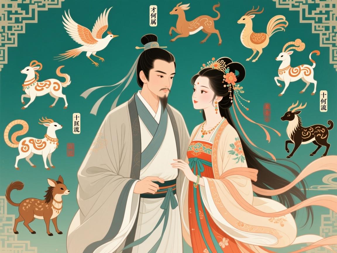 才子佳人栖何属?十二生肖藏风流 才子佳人栖何属