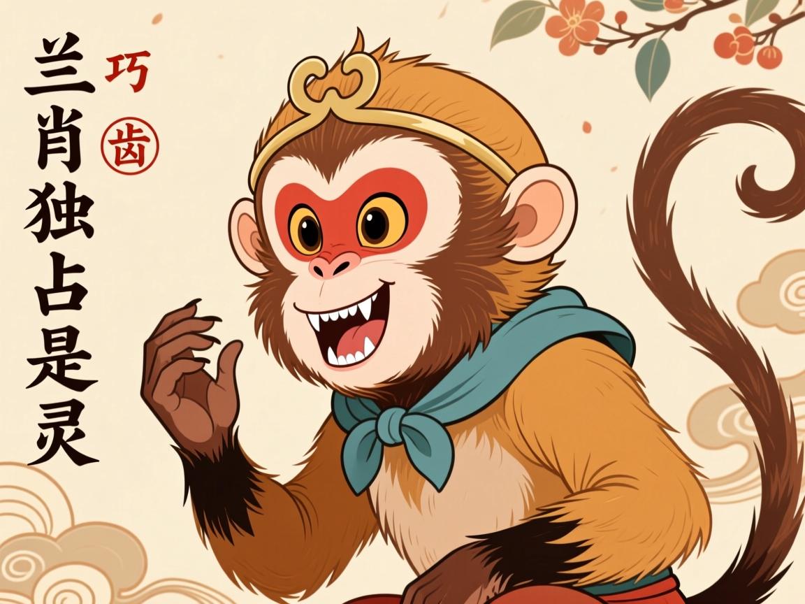 伶牙俐齿巧言令,生肖独占是灵猴 伶牙俐齿巧言令