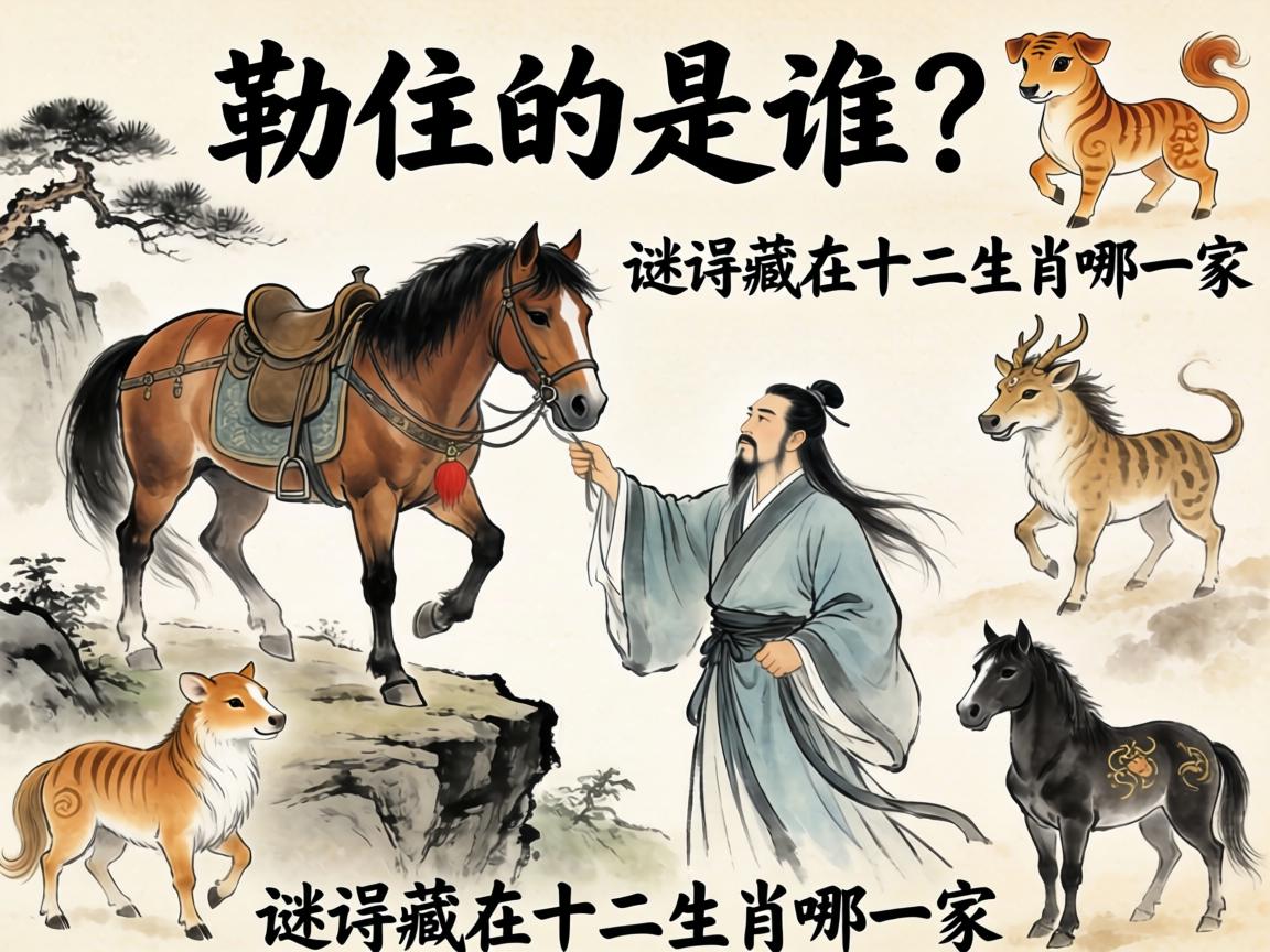 悬崖勒住的是谁的马?谜底藏在十二生肖的哪一家 谜底藏在十二生肖的哪一家