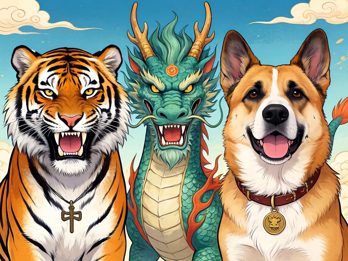 揭秘十二生肖中那些龇牙咧嘴的守护者