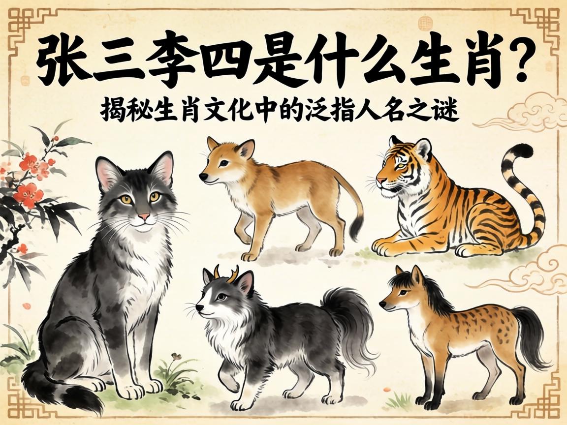 揭秘生肖文化中的泛指人名之谜