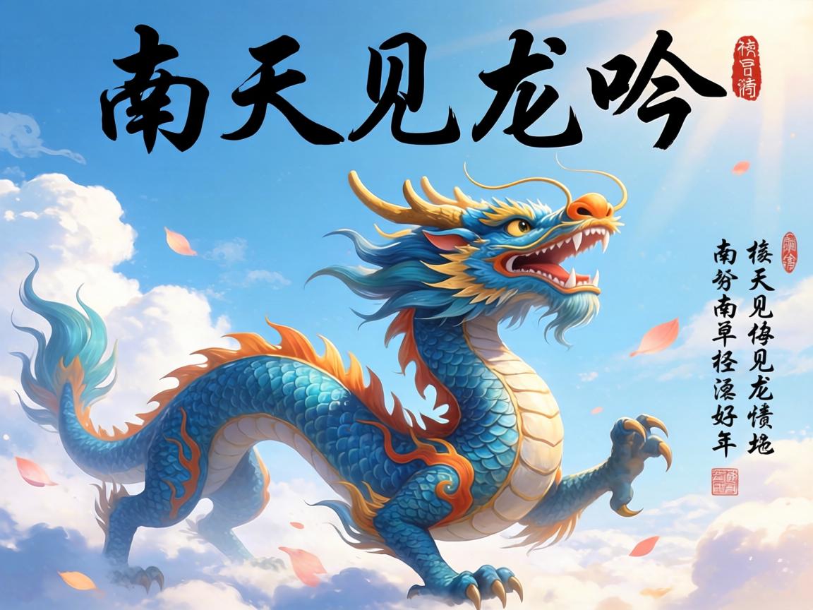 天高云淡见龙吟 天高云淡见龙吟