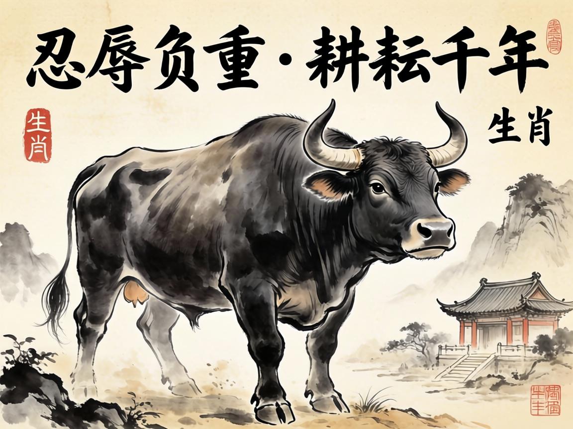 忍辱负重,耕耘千年—生肖牛的精神图腾 生肖牛的精神图腾