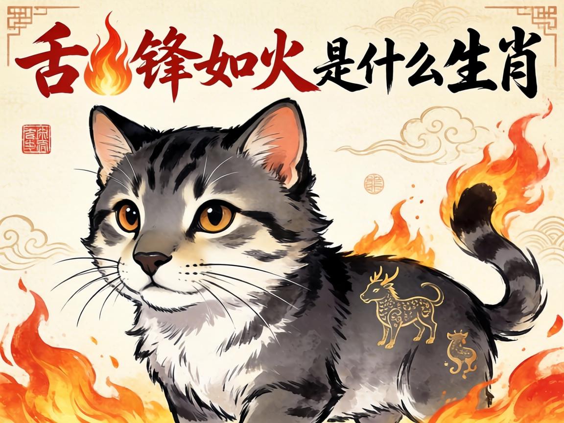 舌锋如火是什么生肖
