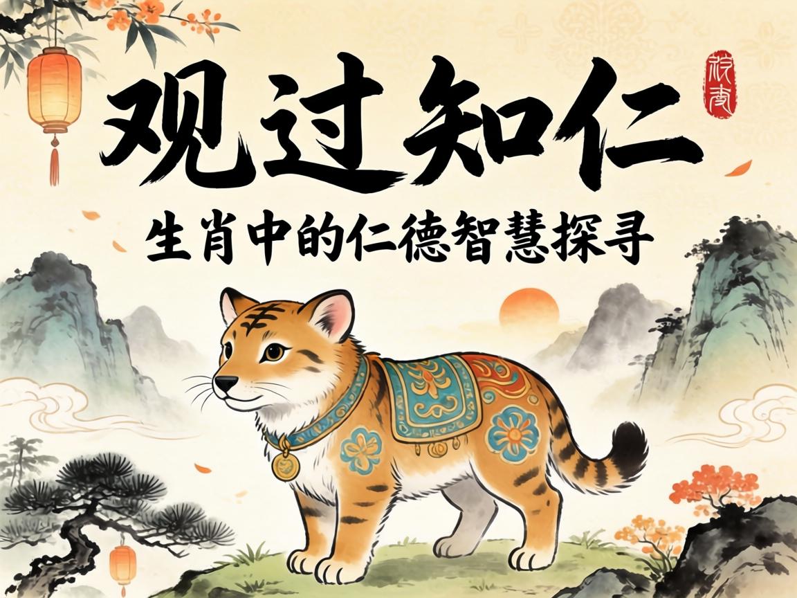 观过知仁,生肖中的仁德智慧探寻 生肖中的仁德智慧探寻