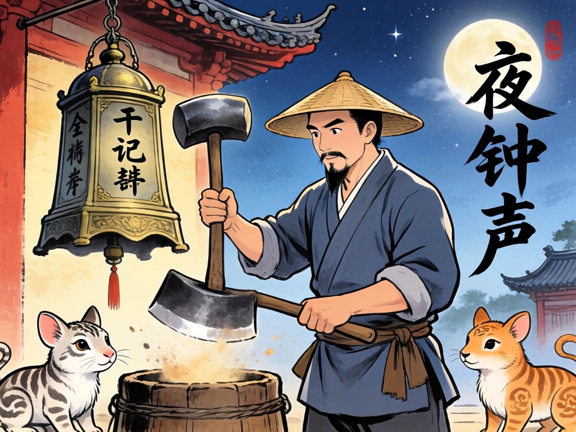 子夜钟声,更夫敲响的生肖谜语 更夫敲响的生肖谜语