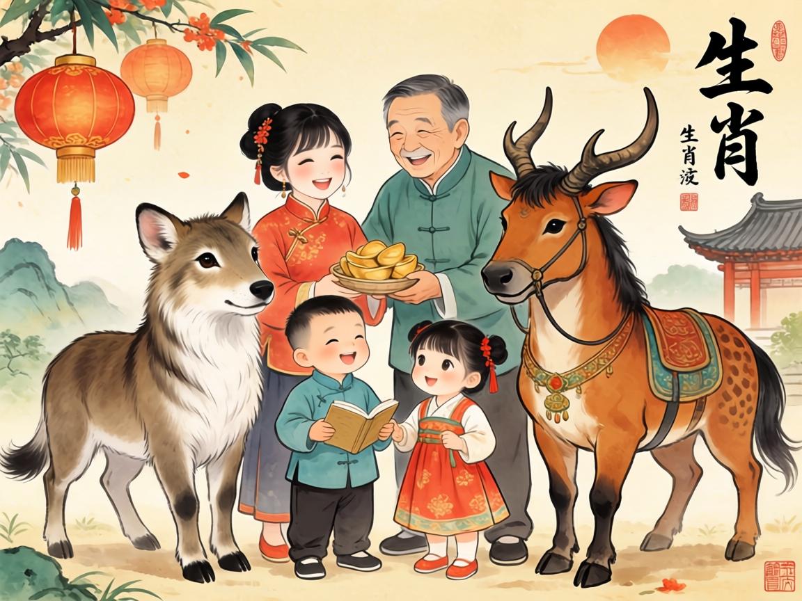 阖家欢乐的三大生肖