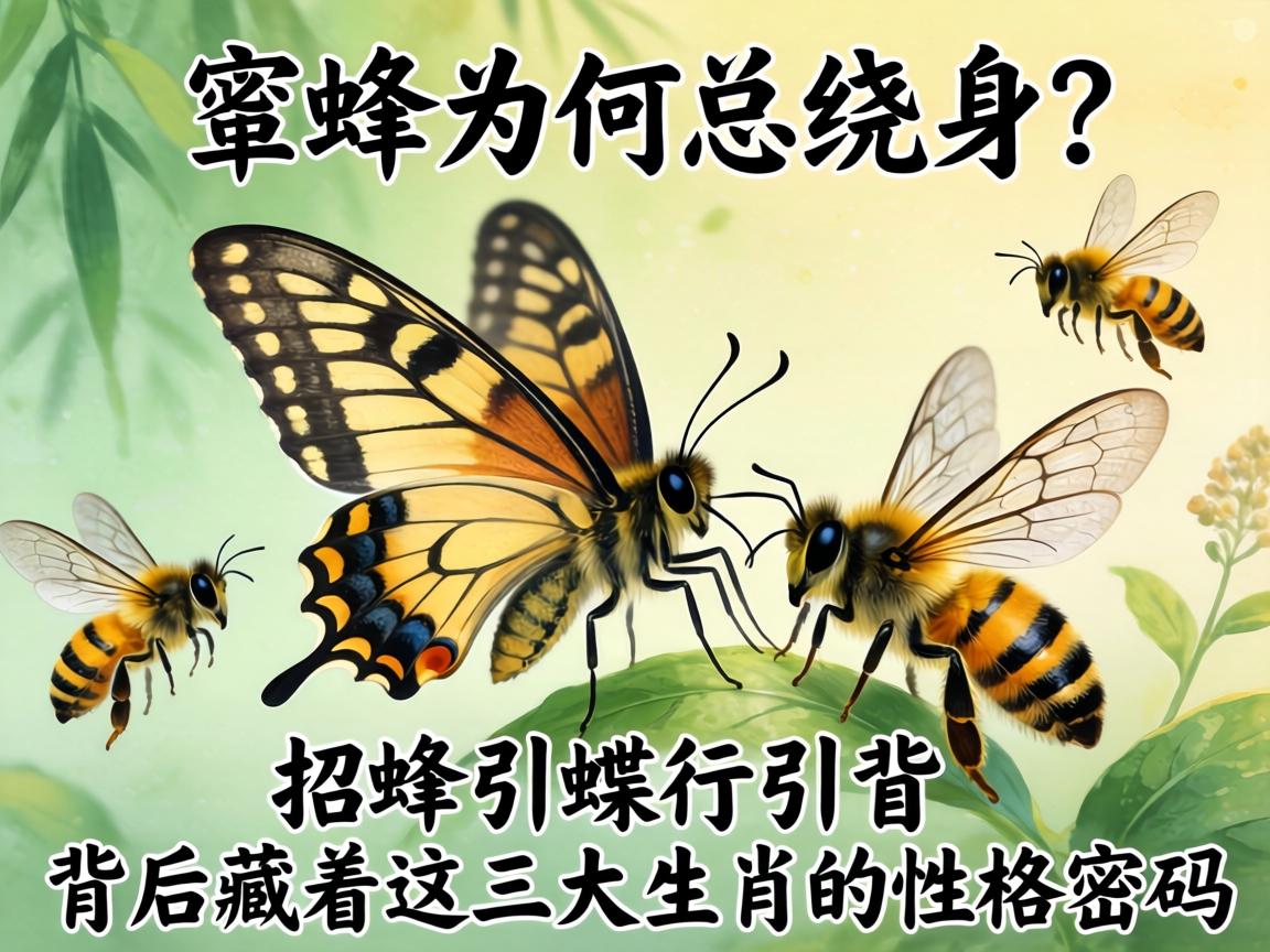 招蜂引蝶背后藏着这三大生肖的性格密码