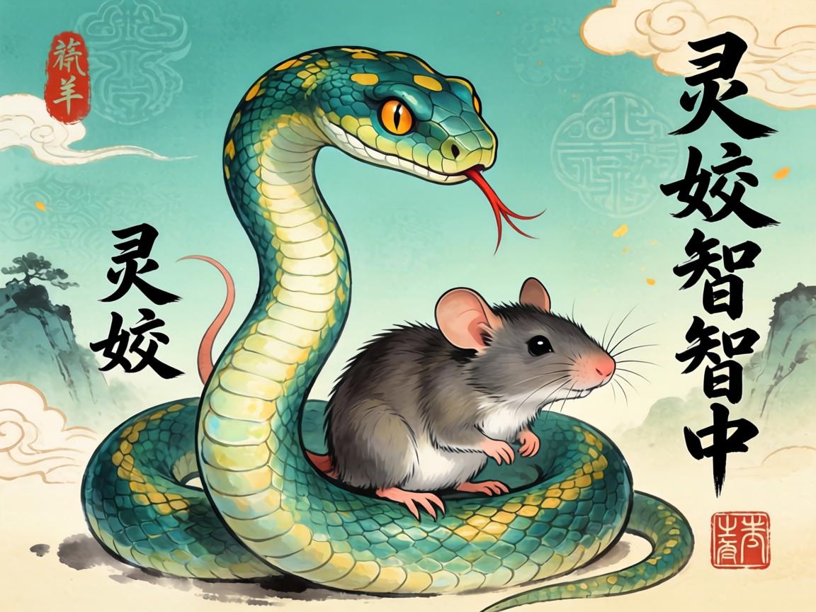 足智多谋非属相,灵蛇狡鼠智中藏 足智多谋非属相