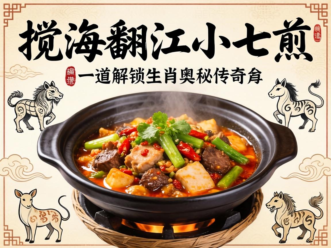 搅海翻江小七煎,一道解锁生肖奥秘的传奇菜肴 一道解锁生肖奥秘的传奇菜肴