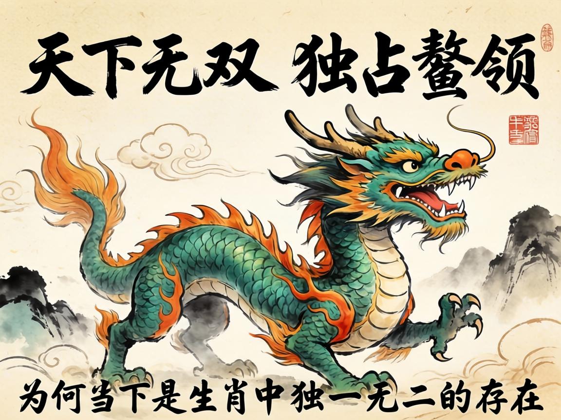 天下无双,独占鳌头,龙,为何是生肖中独一无二的存在? 为何是生肖中独一无二的存在