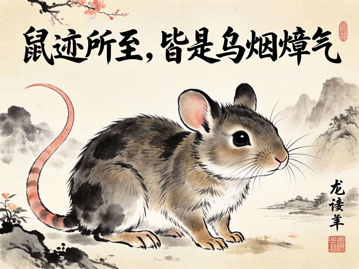 鼠迹所至,皆是乌烟瘴气 皆是乌烟瘴气