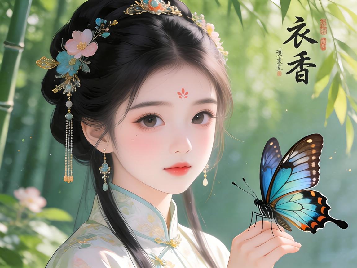 衣香鬓影,蝶 衣香鬓影