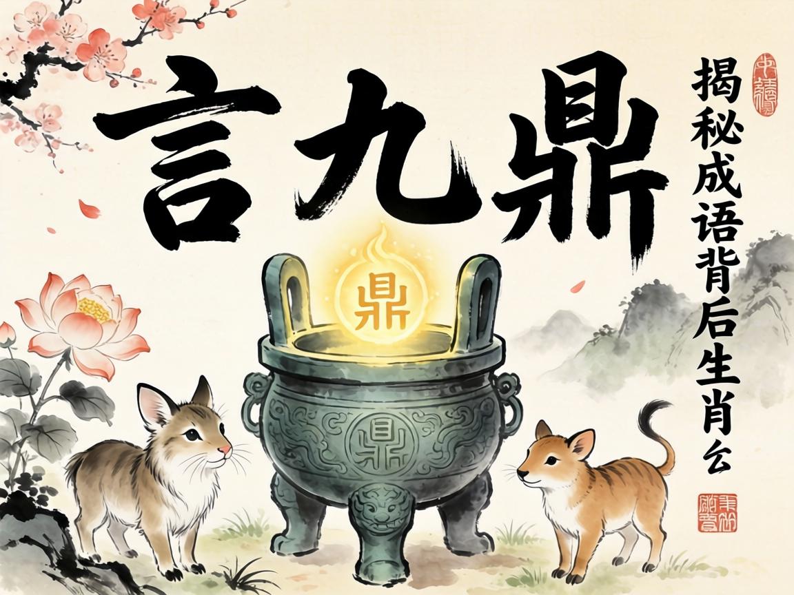 一言九鼎指什么生肖?揭秘成语背后的生肖象征 揭秘成语背后的生肖象征