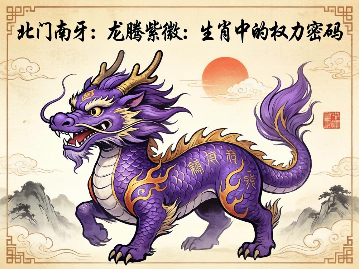 北门南牙,龙腾紫微—生肖中的权力密码 生肖中的权力密码