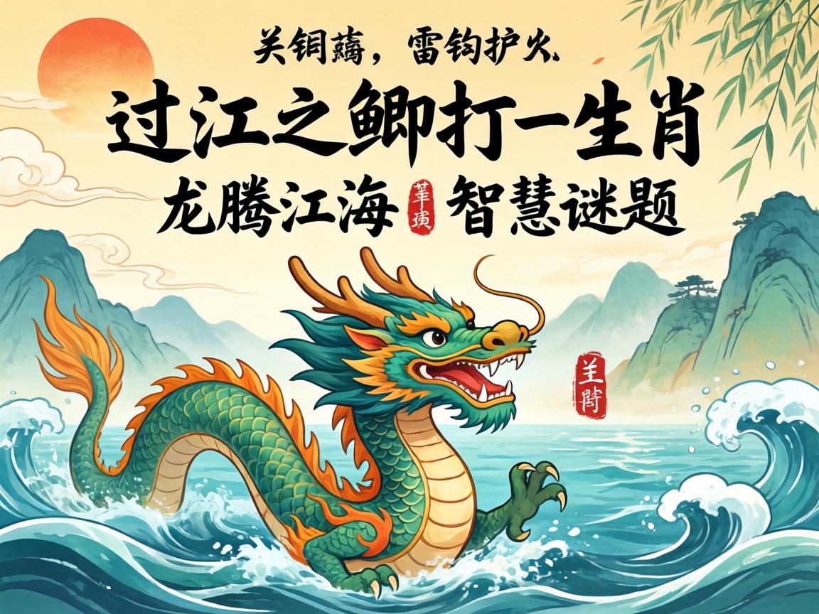 过江之鲫打一生肖,龙腾江海的智慧谜题 龙腾江海的智慧谜题