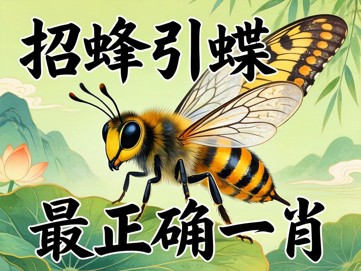 招蜂引蝶最正确一肖